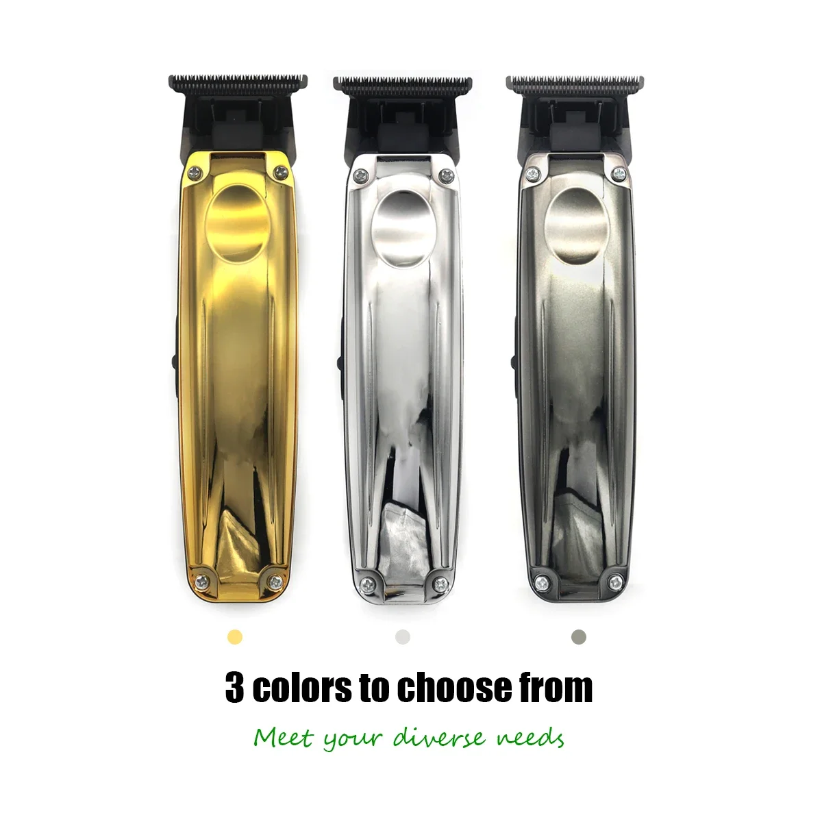 ماكينة تشذيب اللحية الاحترافية للرجال مع ماكينة تشذيب الشعر اللاسلكية DLC Blade T-Blade Zero Gapped 8000 دورة في الدقيقة 5 وات