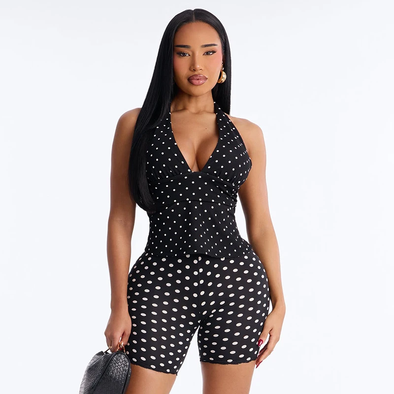 Vielseitige, eng anliegende, schmal geschnittene, mit Blumenmuster versehene, sexy, im Hot-Girl-Stil, mit Spitzenbesatz, Motorradshorts – Detail 15