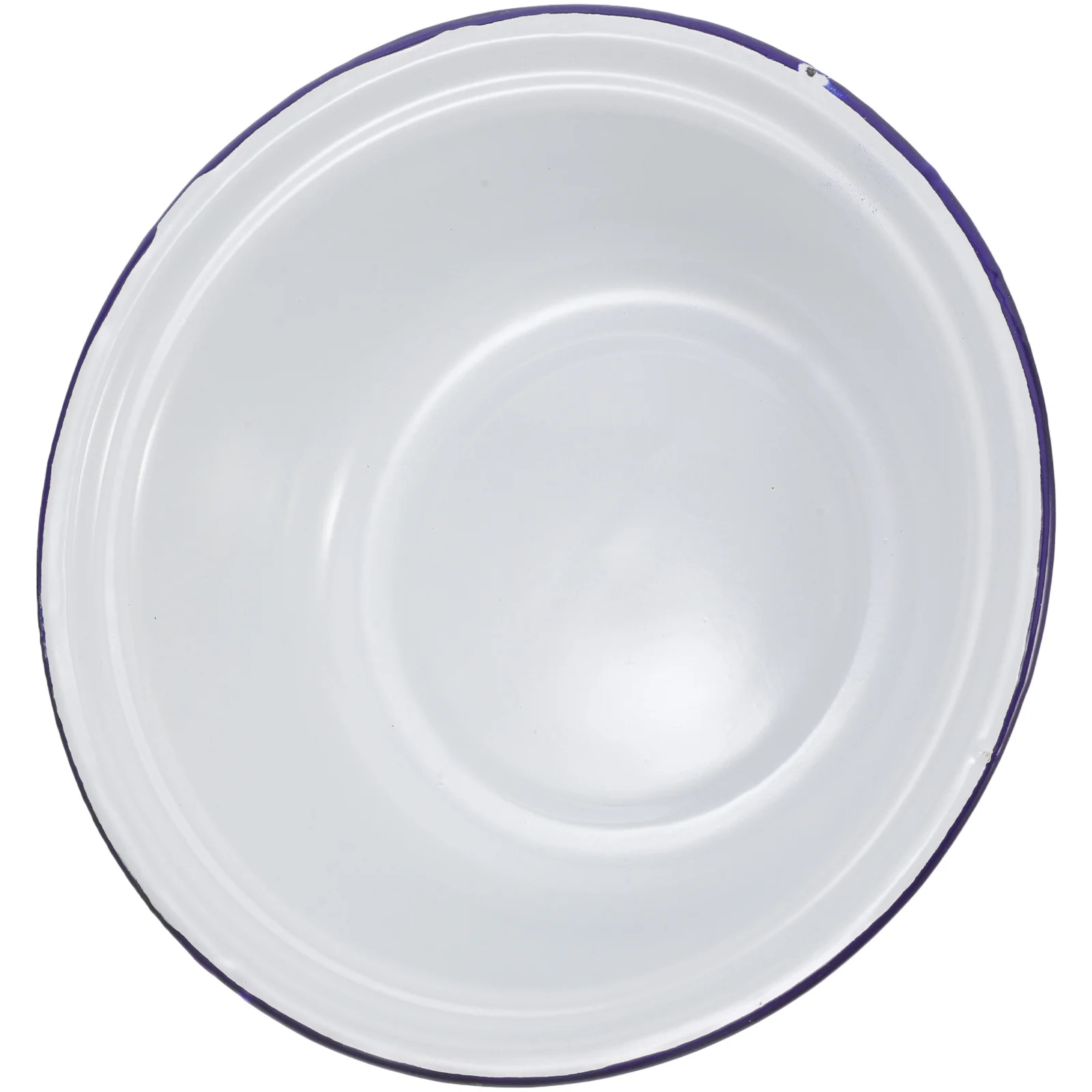 

Enamel Bowl with Cover Rustproof Vegetable Dough Lard Basin for Cooking Serving Storage Retro Enamel Salad Bowl