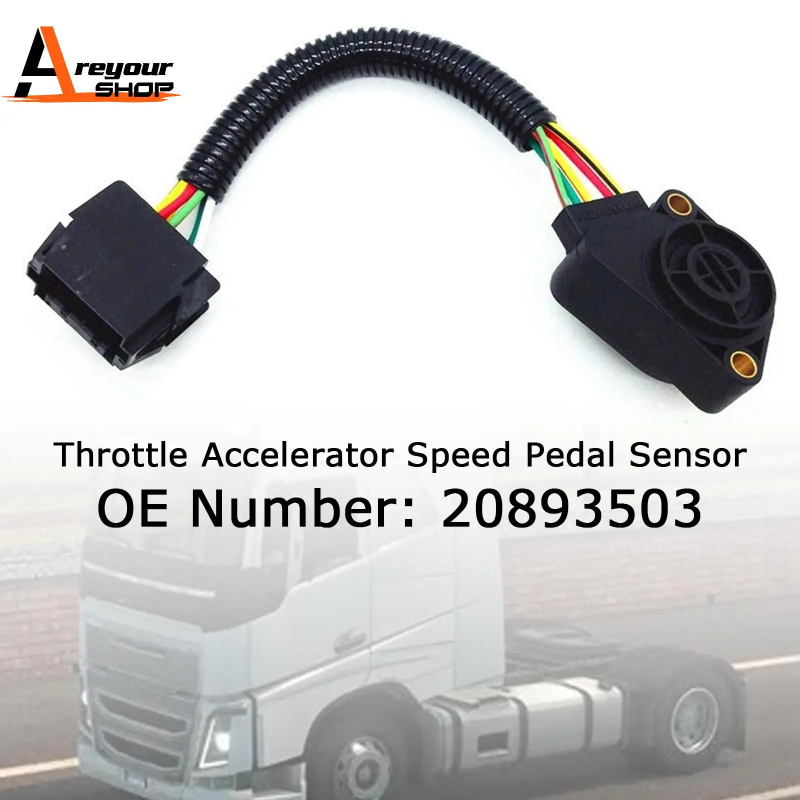 

Датчик педали акселератора дроссельной заслонки 20893503 для грузовика Volvo FH12 FM12 FH16