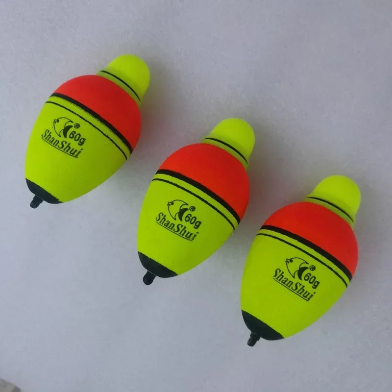 2Pcs 30/40/50/60/70/80g/100g EVA Luminous Fishing Night Float Light Stick Foam Plastic Bobber Sea Rock Fishing Striking Floats - view 4