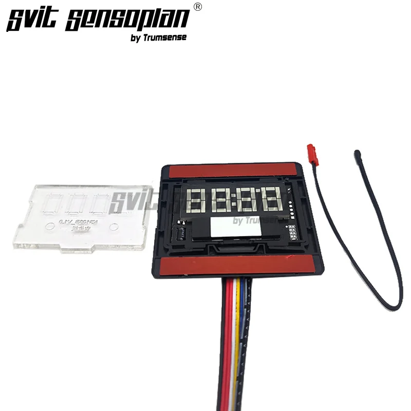 Trumsense-Hand Wave Sensor Switch, Tempo Temperatura Display para Banheiro, Espelho LED, Escurecimento Stepless, Desembaciamento Controle, K3103B-S7-WW