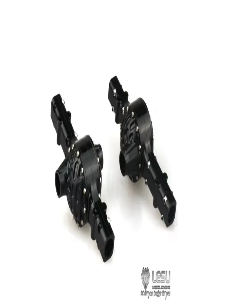 LESU パーツ CNC 金属リアスルーアクスルシェルハウジングタミヤヤ 1/14 RC トラクタートラックリモートコントロールカーモデル TH02077