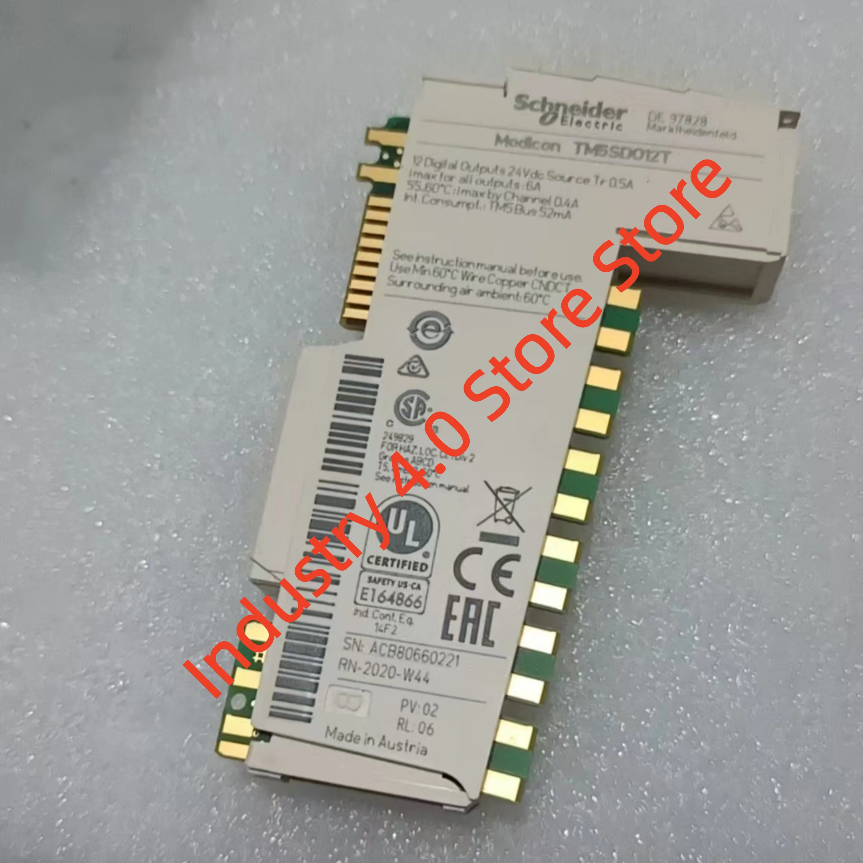 New in box  TM5SDO12T PLC Module