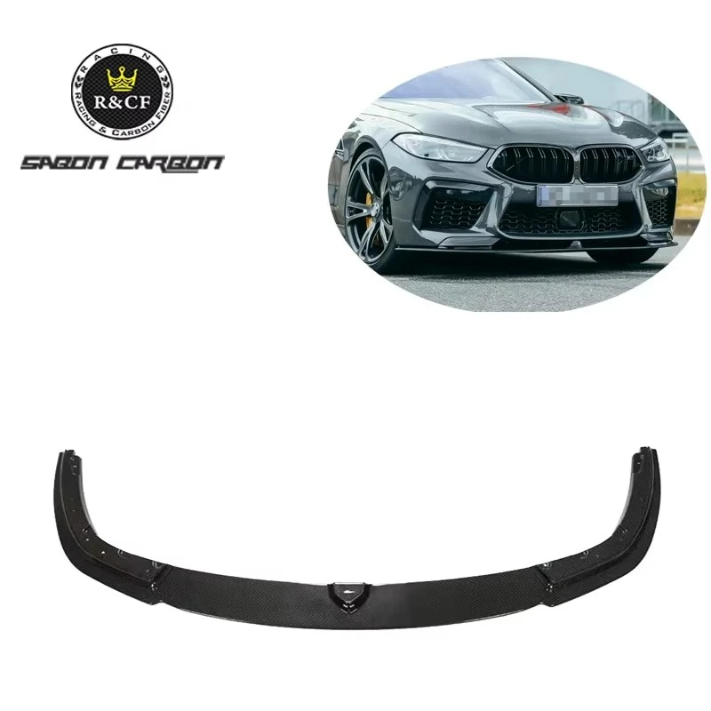 

Передний спойлер из углеродного волокна M8 F91 F92 F93 в стиле AC для BMW M8 2019-22