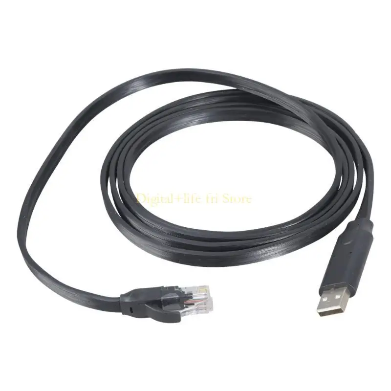 

E06D USB to RJ45 Console Cable for Router RJ45 8P8C Converters Serial Adapter