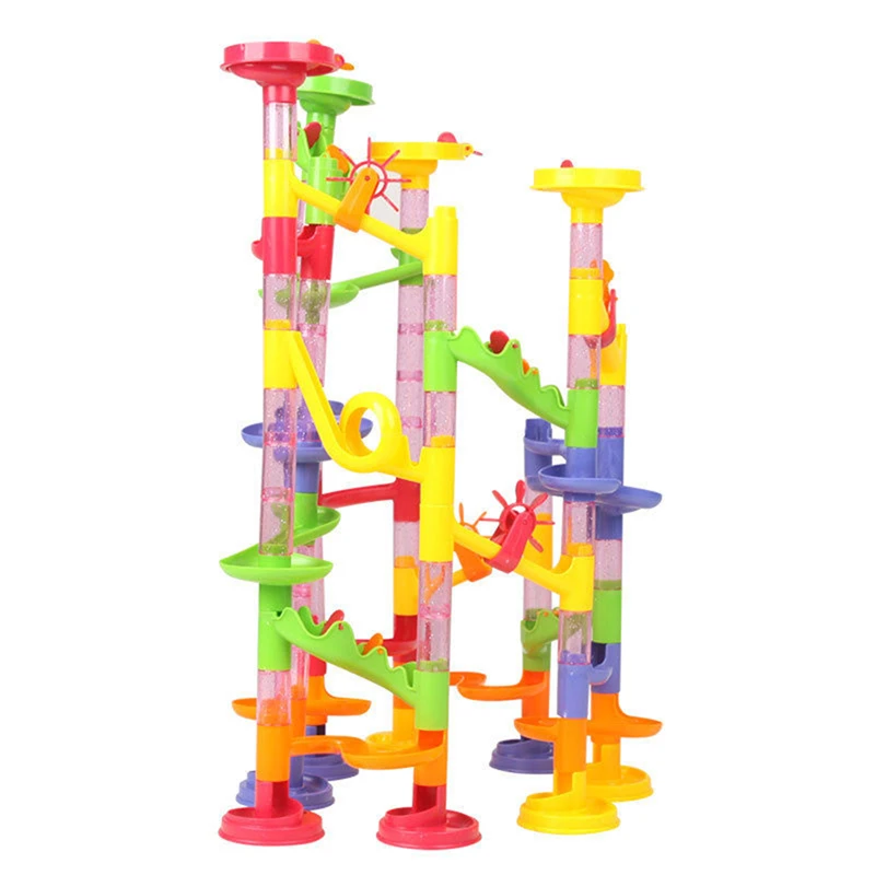 Décennie s de construction Marble Run Race pour enfants, jeu créatif, chaud, enfants, garçons