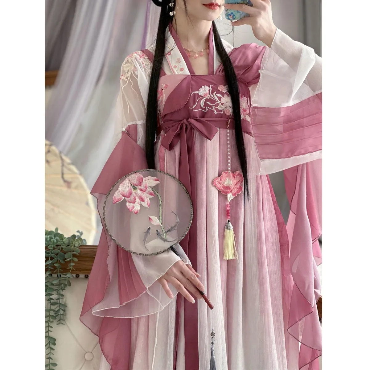 

Hanfu Dress Women Ancient Chinese Traditional Hanfu Set Female Fairy Cosplay Costume Outfit Summer Hanfu Photography Dress