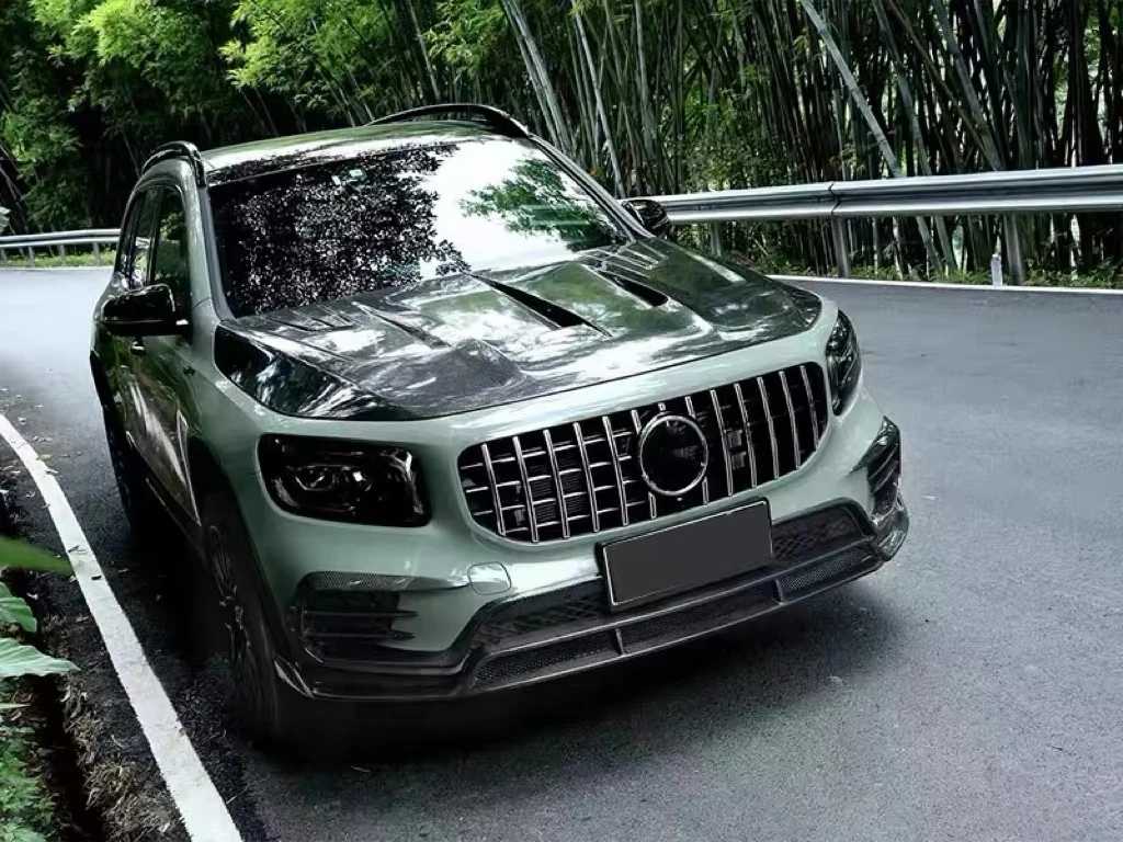 Carbon Fibre Body Kit for  X247 GLB Carbon Fibre Front Lip Rear Diffuser Spoiler Hood Grille