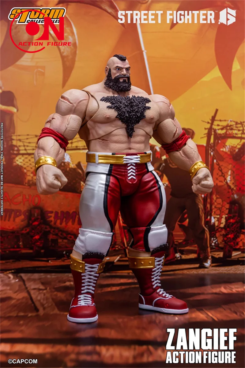 【2025 Q2】Storm Toys CPSF29 ZANGIEF 4 Head Sculpts Action Figure Male Soldier Full Set Collectible Model Toy