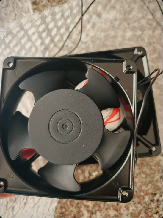 DP200A P/N2123XSL 12CM 220V AC Axial Cooling Fan, High Airflow for Cabinet/Server/Inverter,Compatible with HBL/HSL/XBL/HBT Types