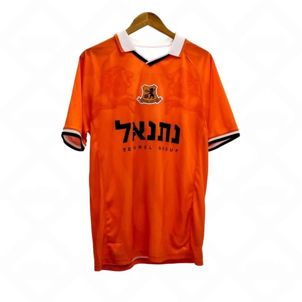 Summer New Men Football Jerseys Cycling Sports Shirts Bnei Yehuda Home Away Kits Quick Dry Jerseys Adult/Kids Team Uniform