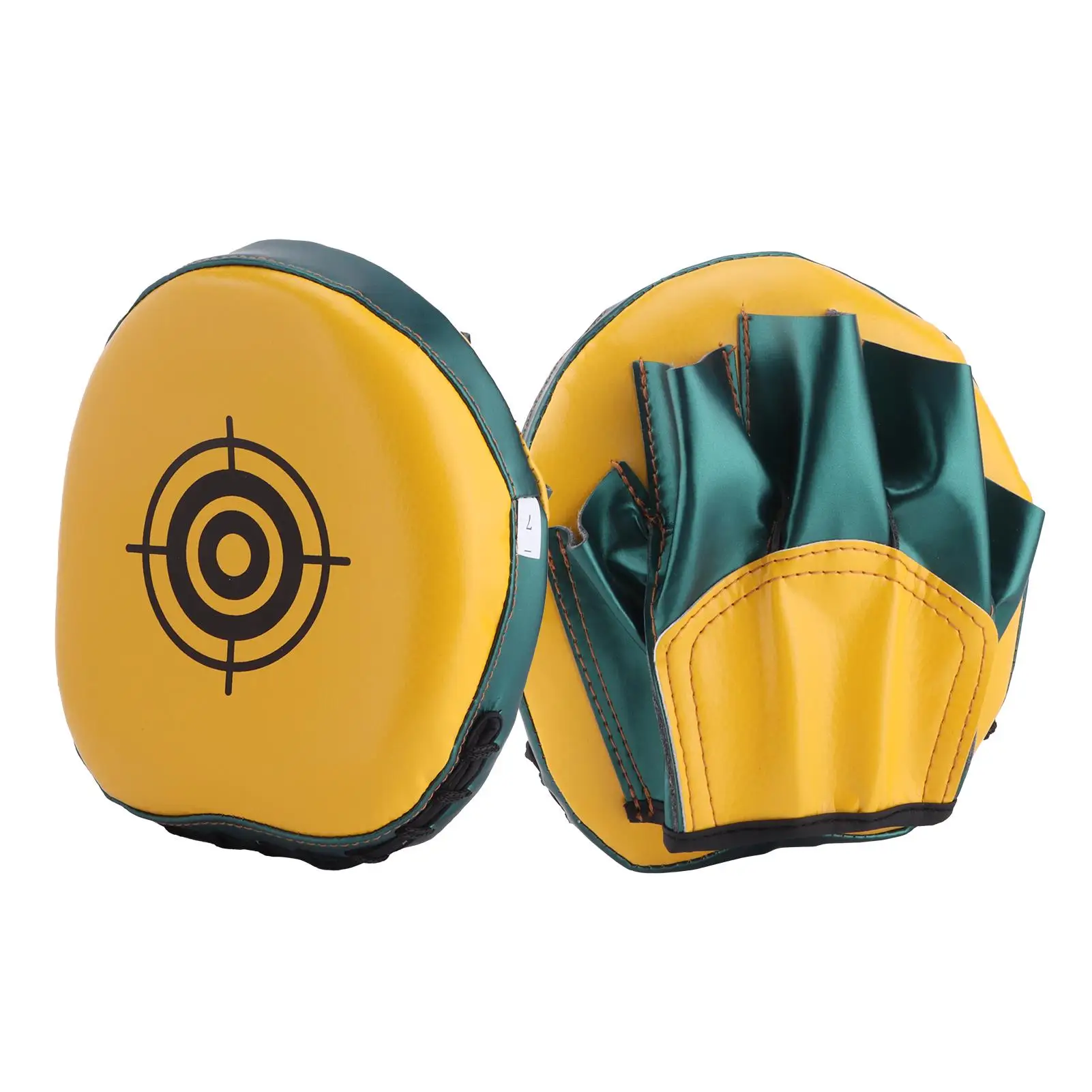 Curved Focus Punching Mitts with Sponge Liner for children 's Boxing and for sanda Training - Ideal for kids in for taekwondo