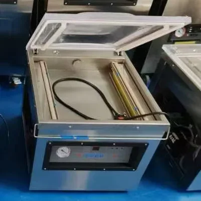 Commercial Single Chamber Vacuum Sealer Machine  Vacuum Packaging Sealer for Rice Fish Food Meat Packing