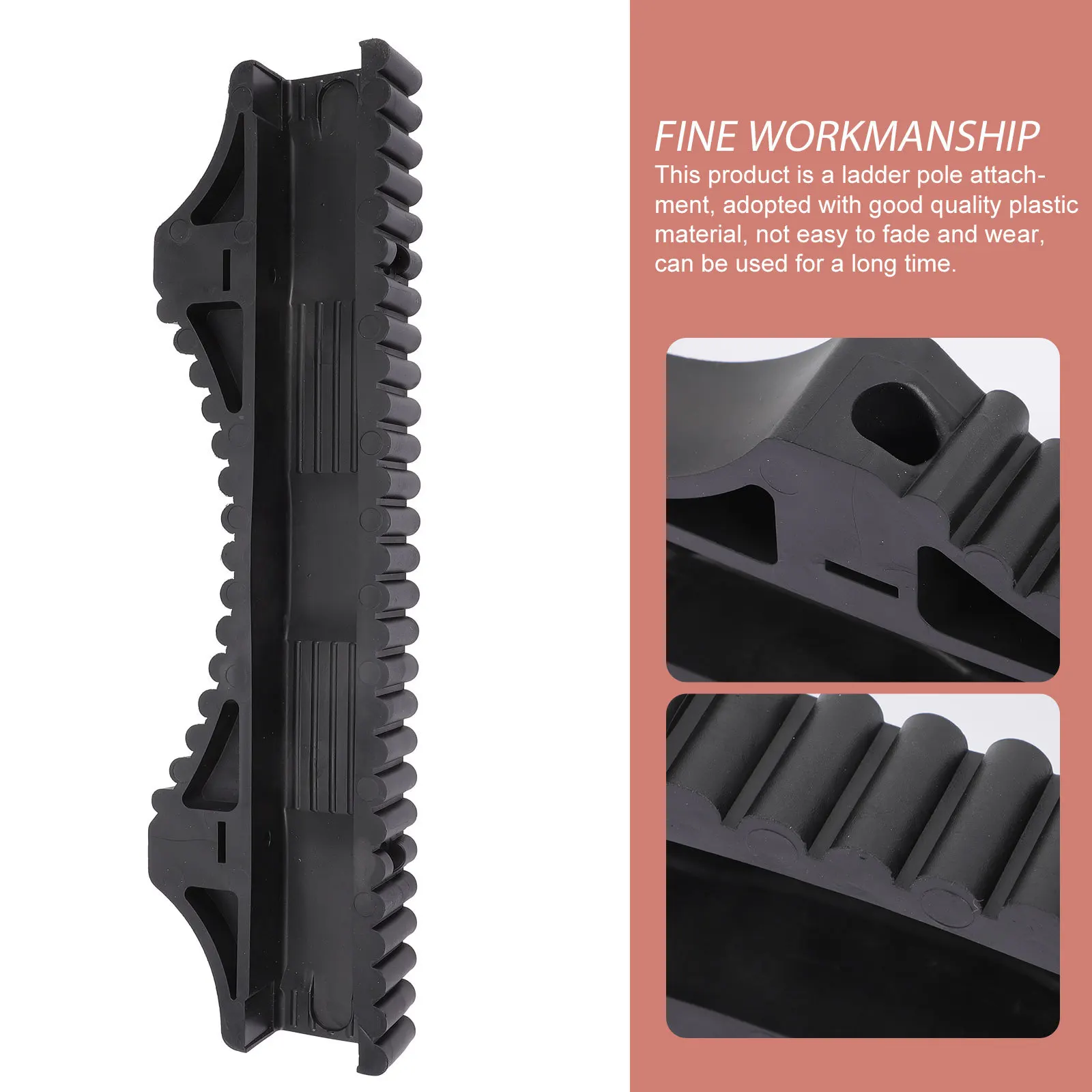 

1 Set Anti-Slip Mat For Extension Plastic Fixing Protector Ladder Climbing Stabilizer Tool Home Ladder Supplies Building Tool