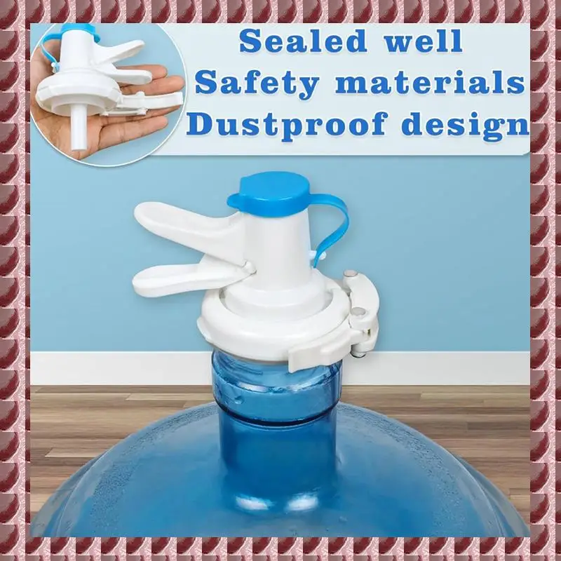 

A95G 5 Gallon Water Jug Holder, Water Dispenser Stand,Non-Slip Water Dispenser Countertop With 2 Dispenser Valves