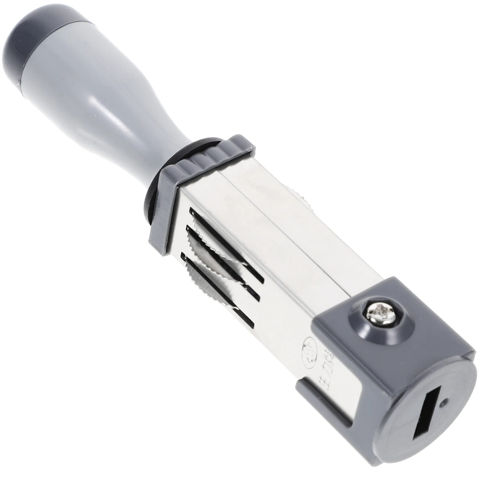 Material automatischer Datums stempel (rund 21mm) Büro-Handheld-Nummer x x cm pp Metall-Plattform stempel