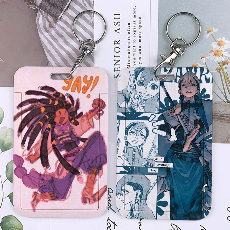 GACHIAKUTA Jabber Janka Keychains Holders Bank Bus ID Credit Cards Key Ring Chains