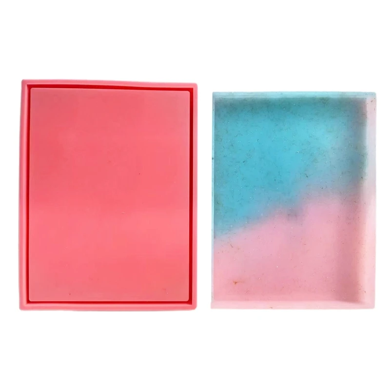 Silicone Mold DIY Fruit Disc Tea Plate Tabletop Making Molds Tool Gift Dropship