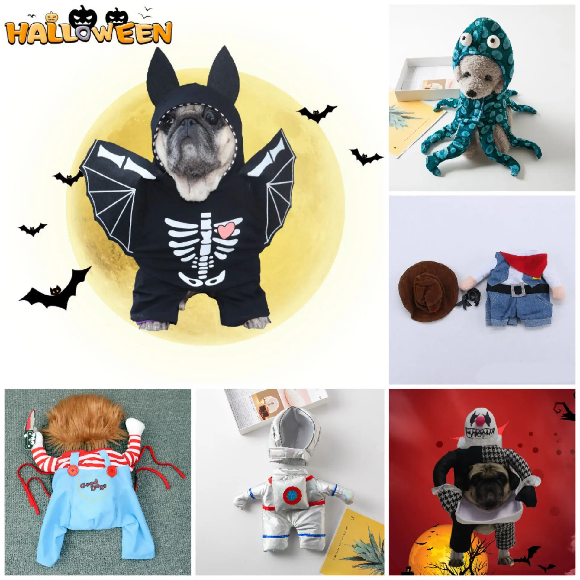 Pet Transformation Outfit Dog Doll Funny Standing Outfit Christmas Cosplay Halloween Cat Transformation Standing Outfit Pets