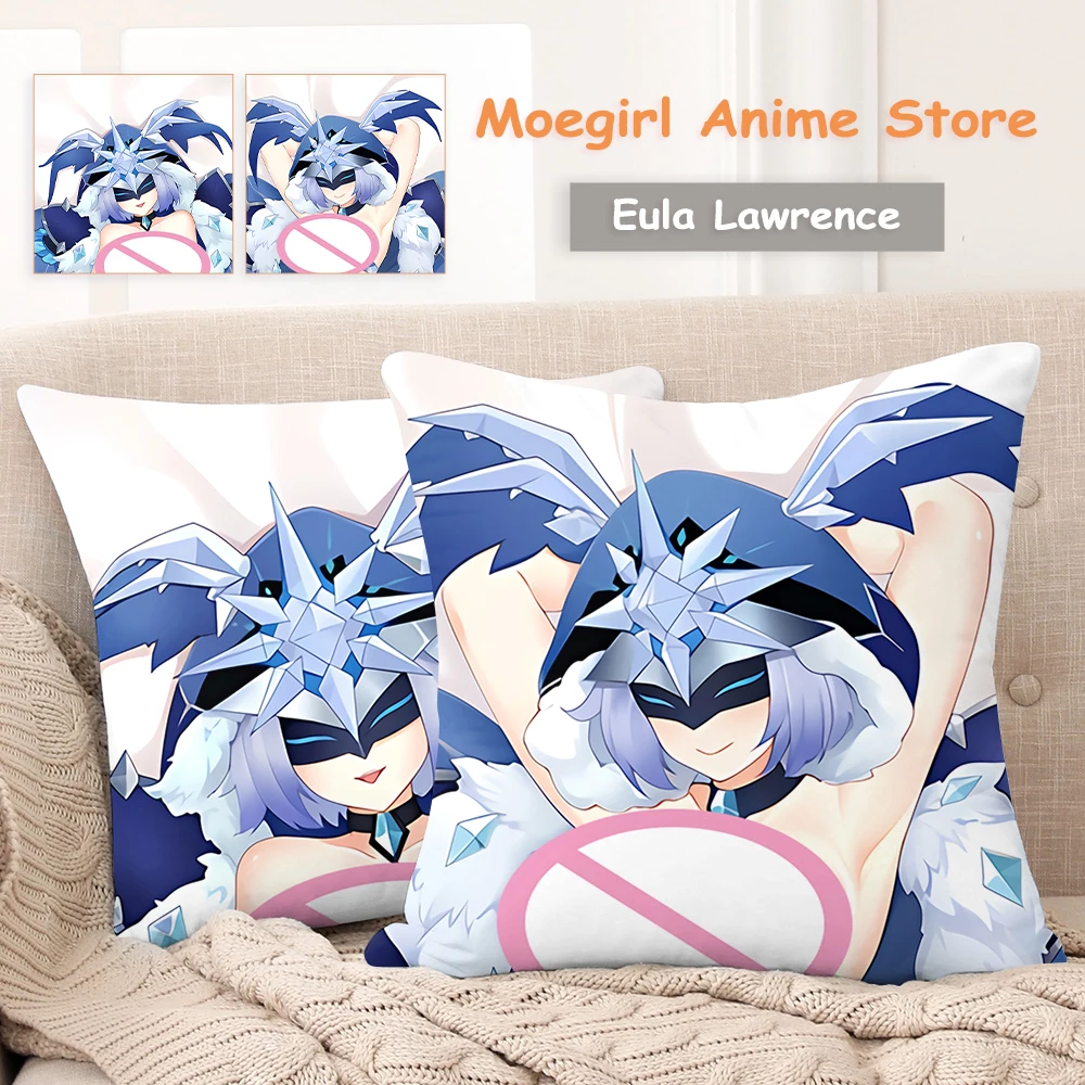 Decorative Cushions for Sofa Eula Lawrence Pillowcase Anime Pillow Cover 45X45 Body Bed Cushion Covers Throw Pillows Fall Decor