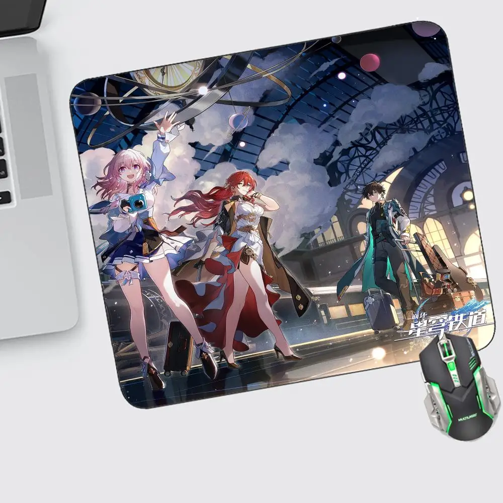

Honkai Star Rail Mouse Pad Small Gaming Accessories Keyboard Computer Offices Desk Mat Pc Gamer Non-slip Rubber Mousepad