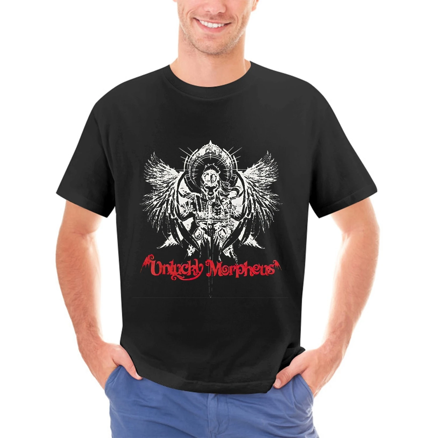 New Unlucky Morpheus Change Of Generation Black T-Shirt Size S to 2XL