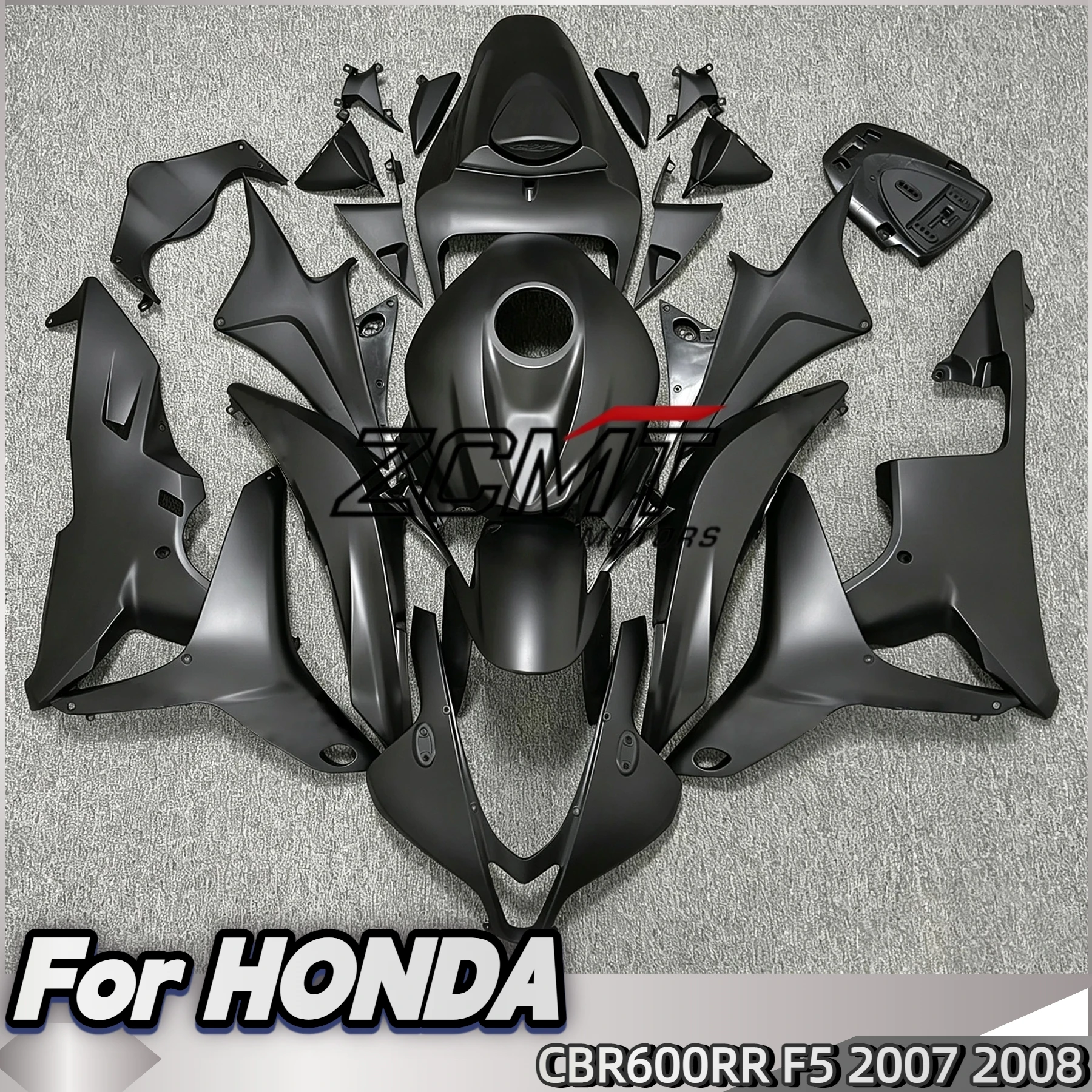 The motorcycle fairing kit is suitable for CBR600RR 2007 2008 FOR CBR600 F5 07 08 fairing orange white gray black red blue yello