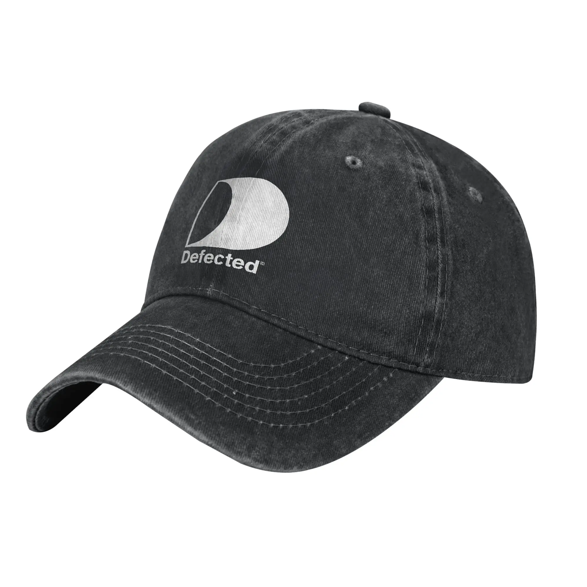 Defected Records Rave Electronic Music Festival Fashion Baseball Cap  Stylish Men's Cap  Skate Park Men's Cap