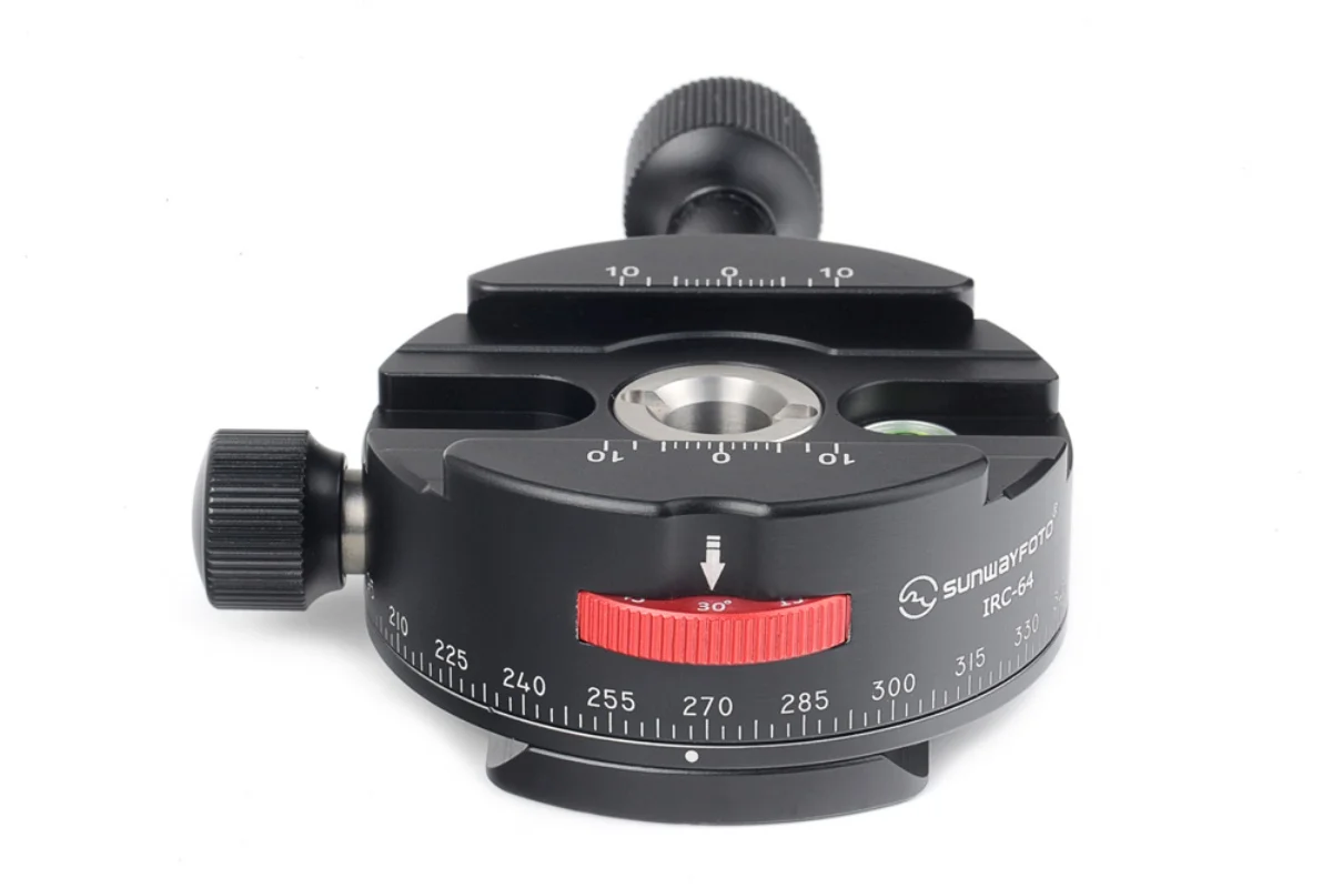 SUNWAYFOTO Multipurpose Panorama Photography Indexing Rotary Clamp - IRC-64