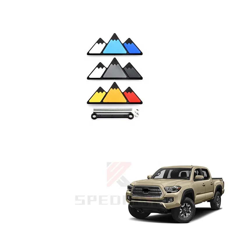 

Flying Wing 2016 To 2023 Tri-color Grille Badge For TACOMA For Grille Badge