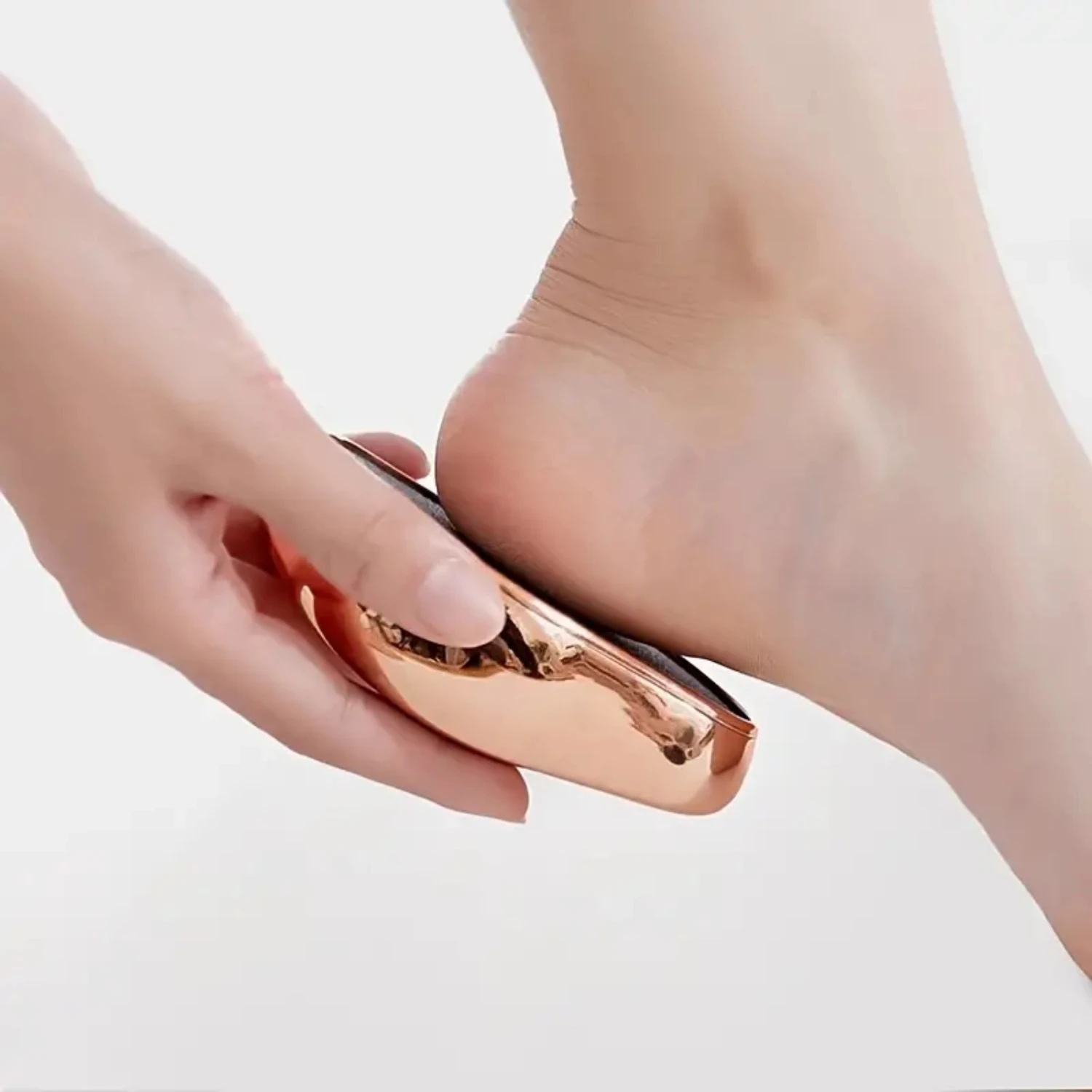 Renew Feet with Cuticle Removal Foot Rub Tool - Grind Stone & Glass File for Dead Skin & Calluses