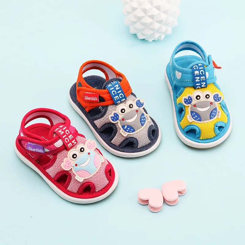 

Summer Baby Toddler Shoes Fashion Rome Style Closed Toe Baby Boys Girls Flat Sandals Soft Sole Baby Walking Shoes сандали