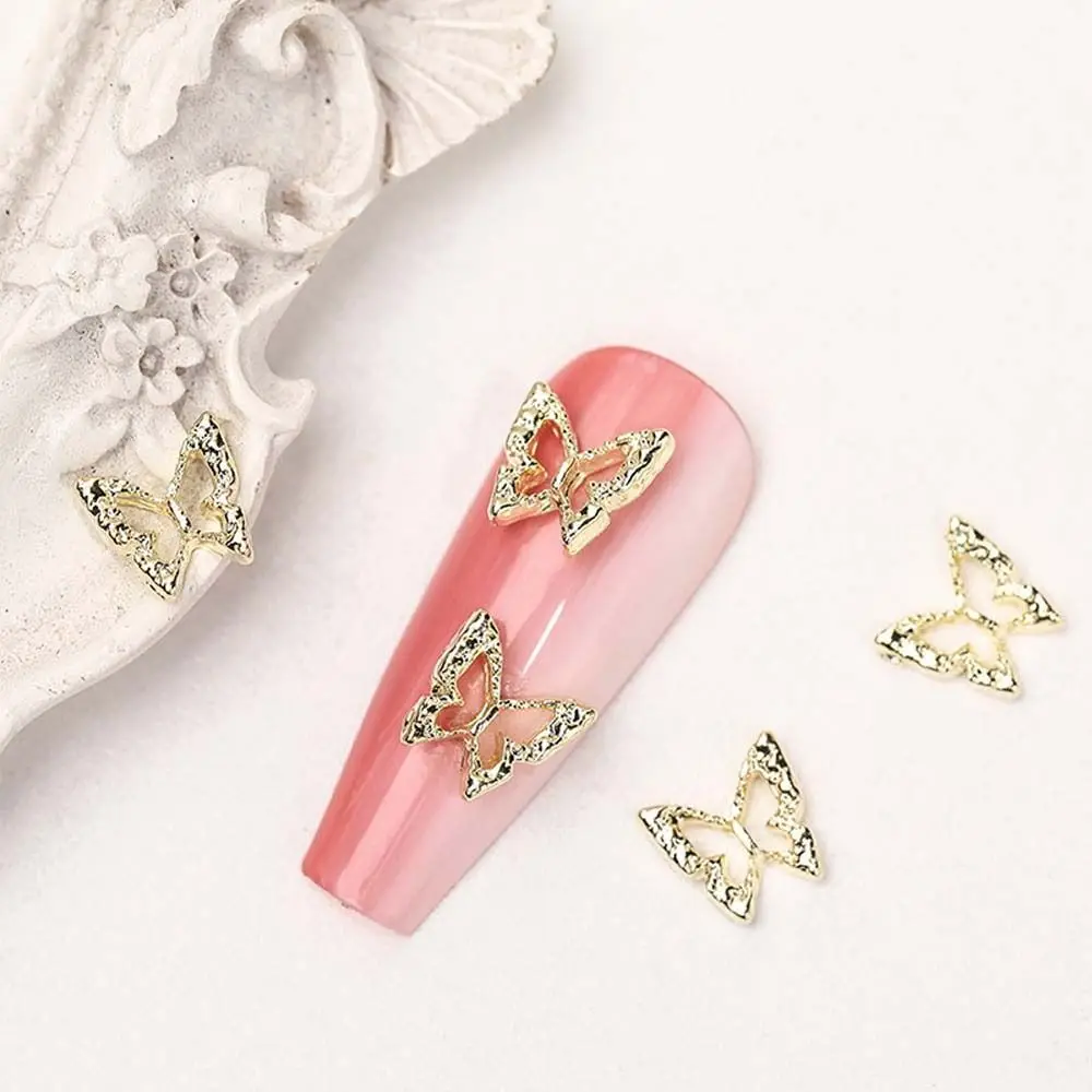 

10Pcs/set Nail Accessories Butterfly Nail Decorations Crystal Nail Charms Manicure Material Star Nail Rhinestones