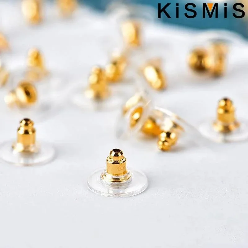 

Earring Back Stoppers Jewelry Accessories Silver Gold Tone Ear Nut Findings Boxes for Earrings