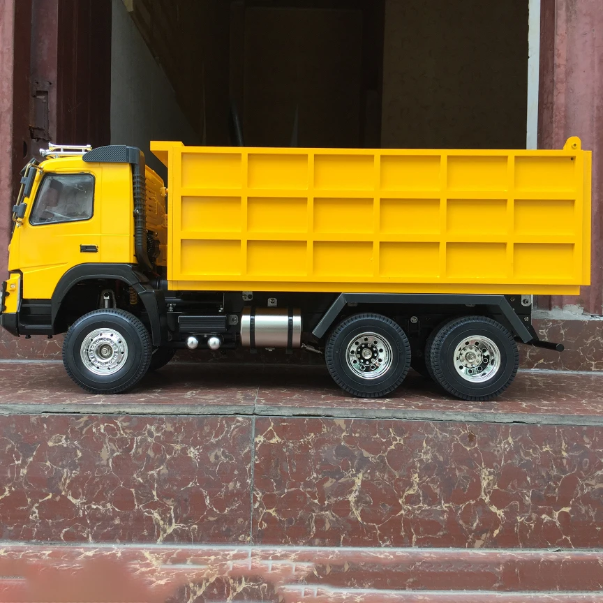 Metalen Accubak Gasopslagtank Decoratie voor 1/14 Tamiya RC Truck SCANIA 770S VOLVO Mercedes-Benz ACTROS 3363 MAN Auto-onderdelen