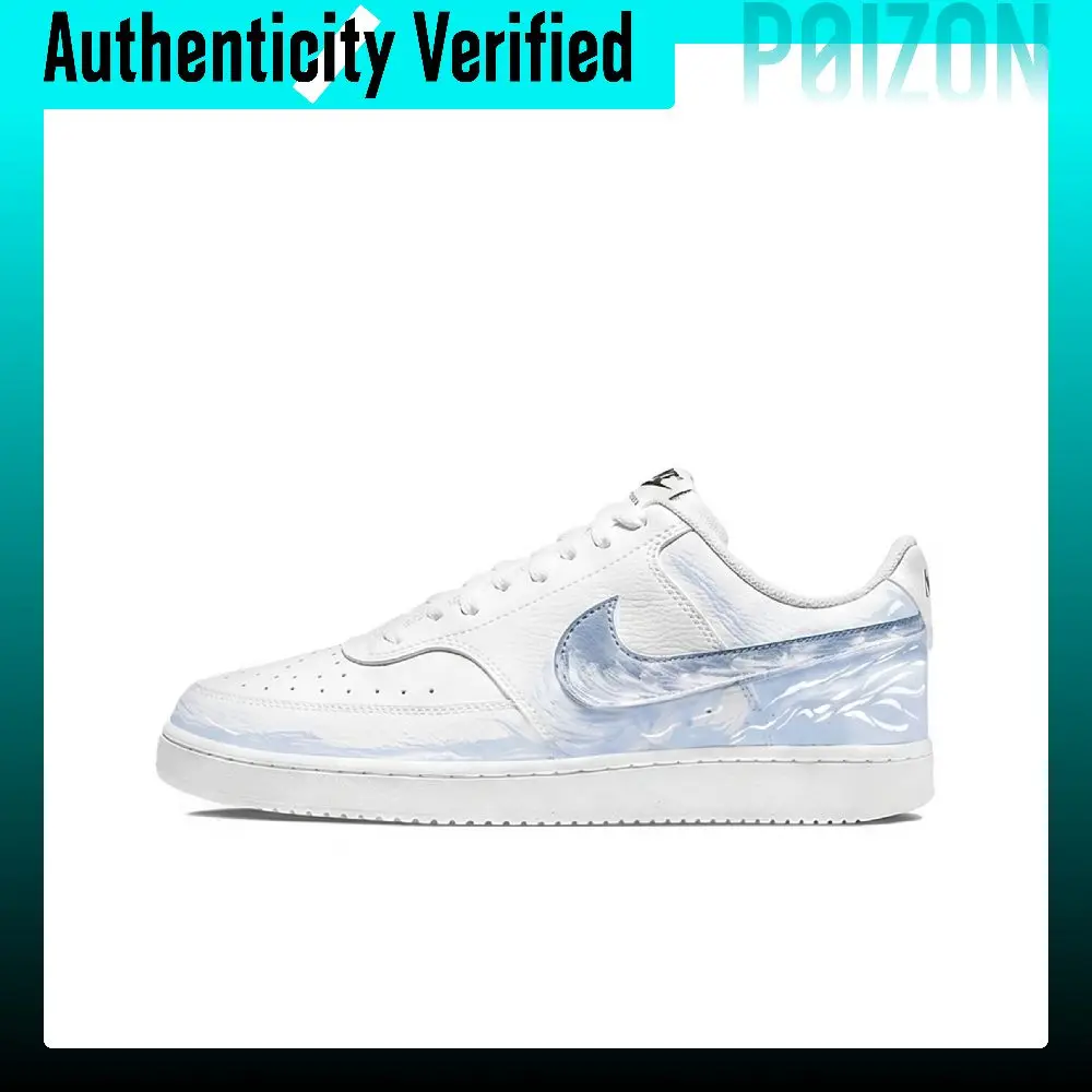 Nike Court Vision 1 Slip Resistant, Abrasion Resistant, Breathable Low top Skateboard Shoes Unisex DH2987-101（team2445-）