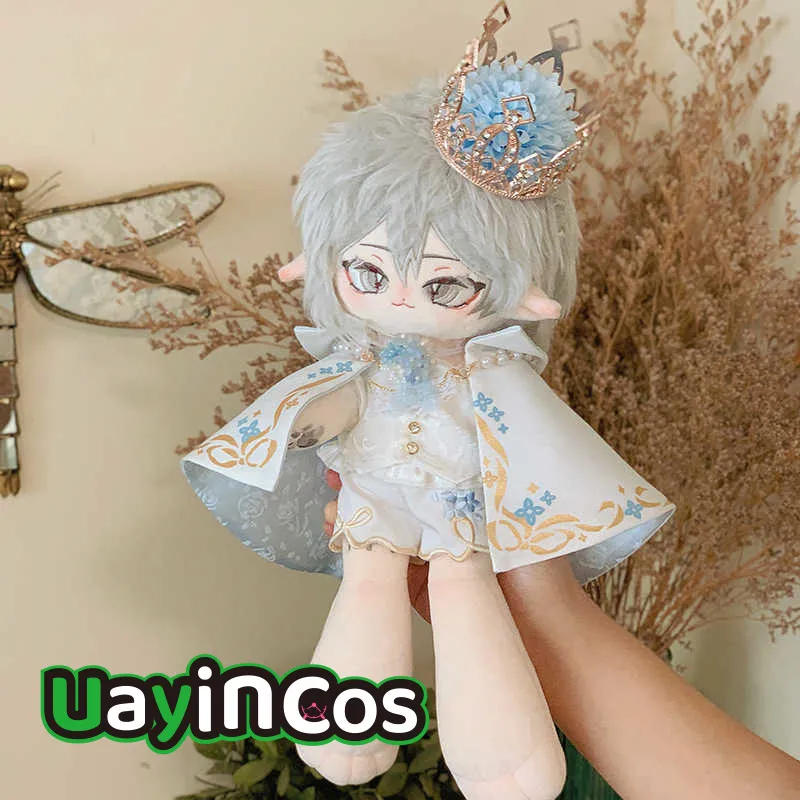 

20cm Doll Clothes Prince Knight Cute Shirt Bow Tie Vest Cloak Clothing Costume Suit Doll Accessories Anime Game Toy Kids Gifts