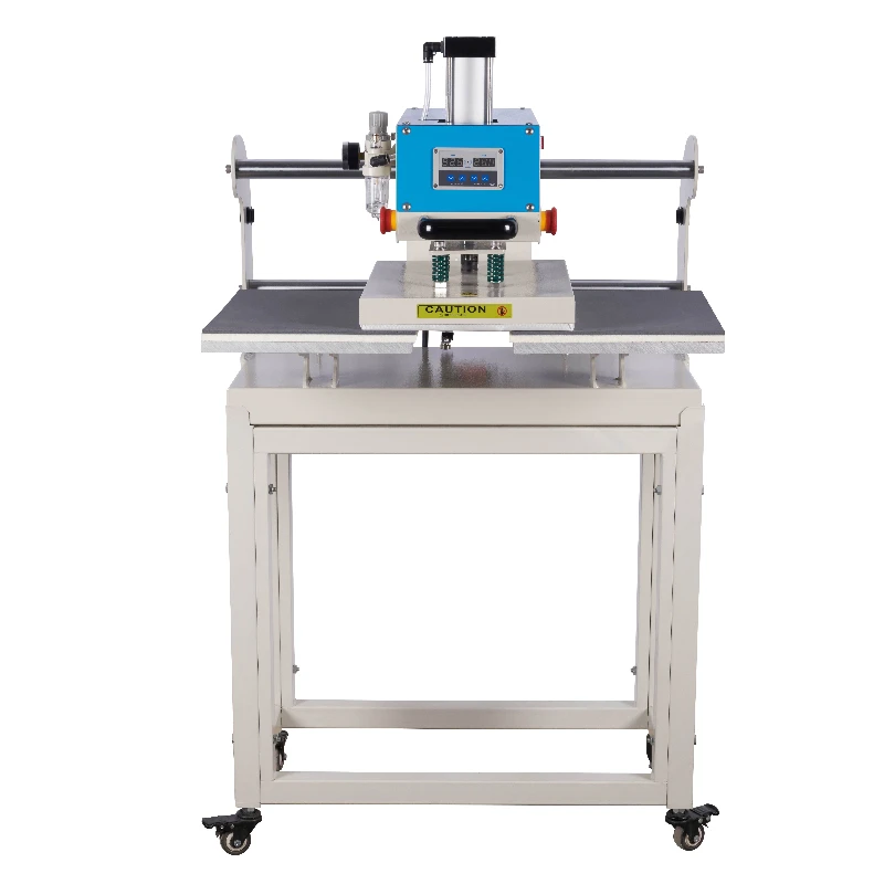 

Bit Hot Scalding Up-siding pneumatic double station heat press machine for T-shirt printing