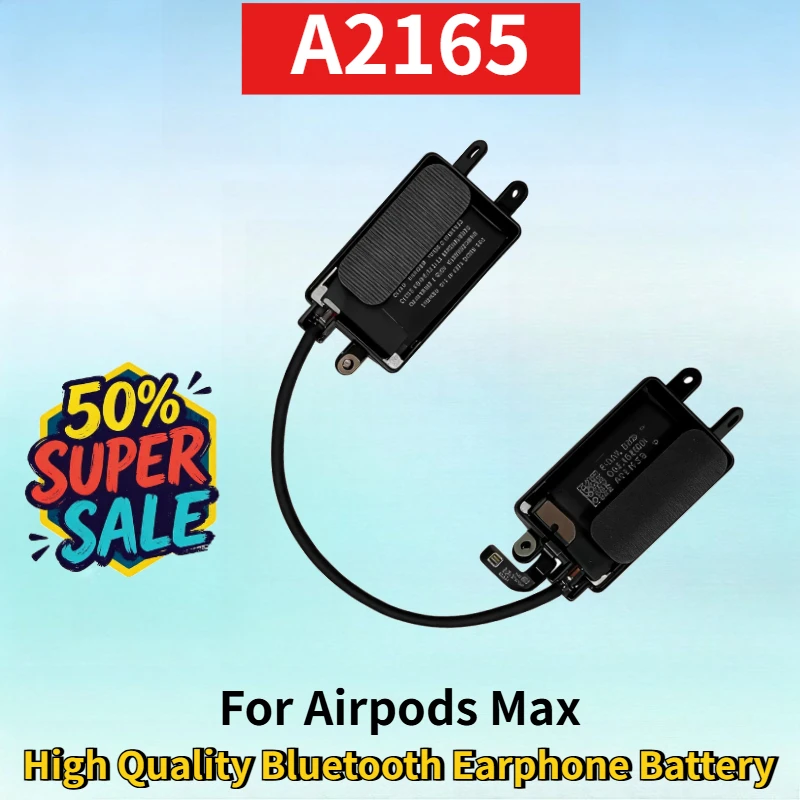 A2165 Li-polymer Rechargeable Battery for Airpods Max Bluetooth Earphone High Quality Bluetooth Earphone Replacement Battery