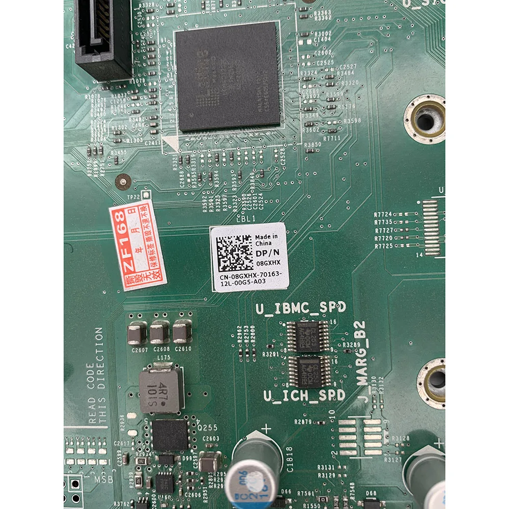 

PowerEdge R610 YF3T8 W260J 8GXHX 08GXHX F0XJ6 XDN97 RP59R Original Server Motherboard Good Quality