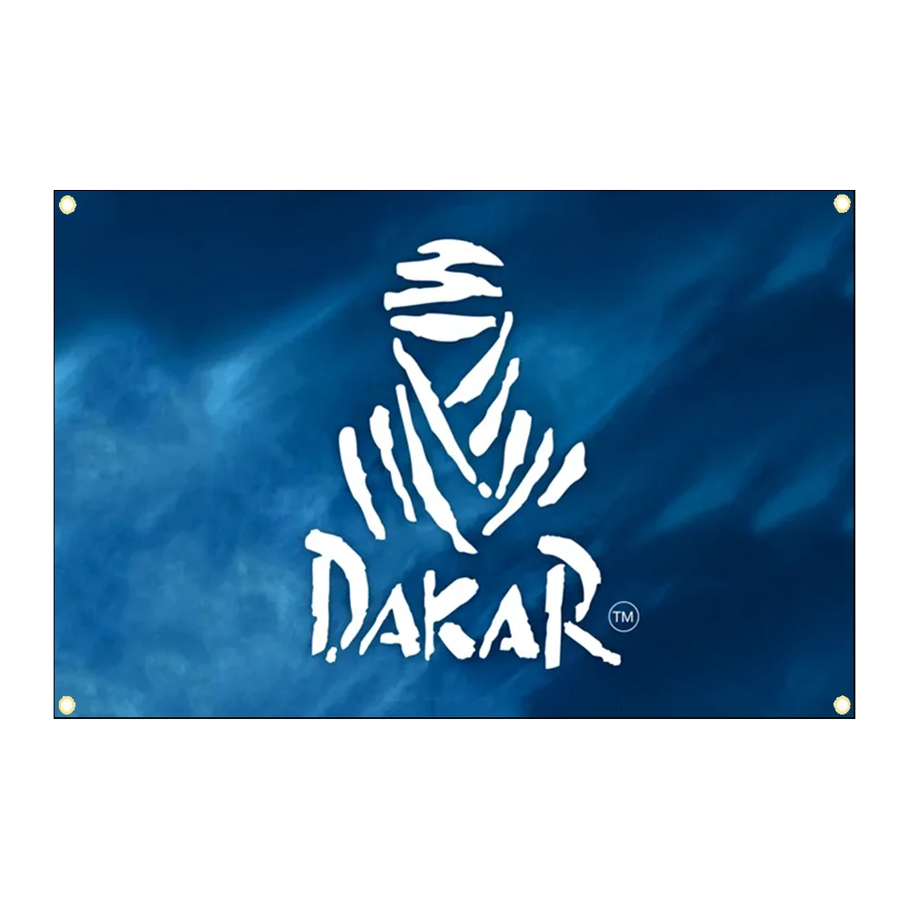 Decorative Flags for Rooms D-DAKAR Motorcycle Flag to Hang Home Decoration Flags and Banners Outdoor Decor Decorations Custom