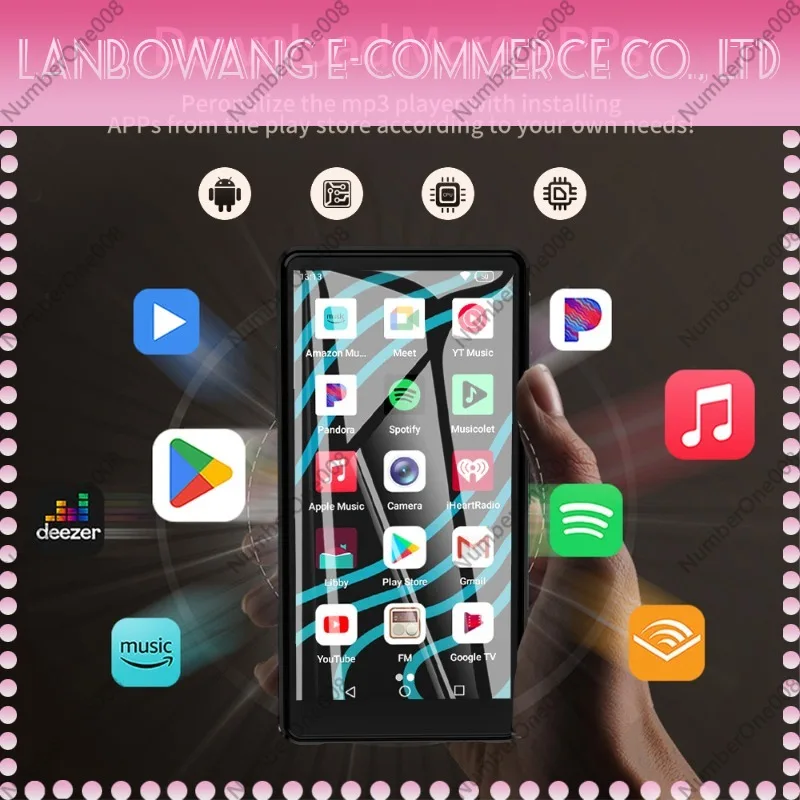 A03 Android Media Player 5.0 Inch Bluetooth Music Video 16MP Camera Student Edition Portable Touch Screen