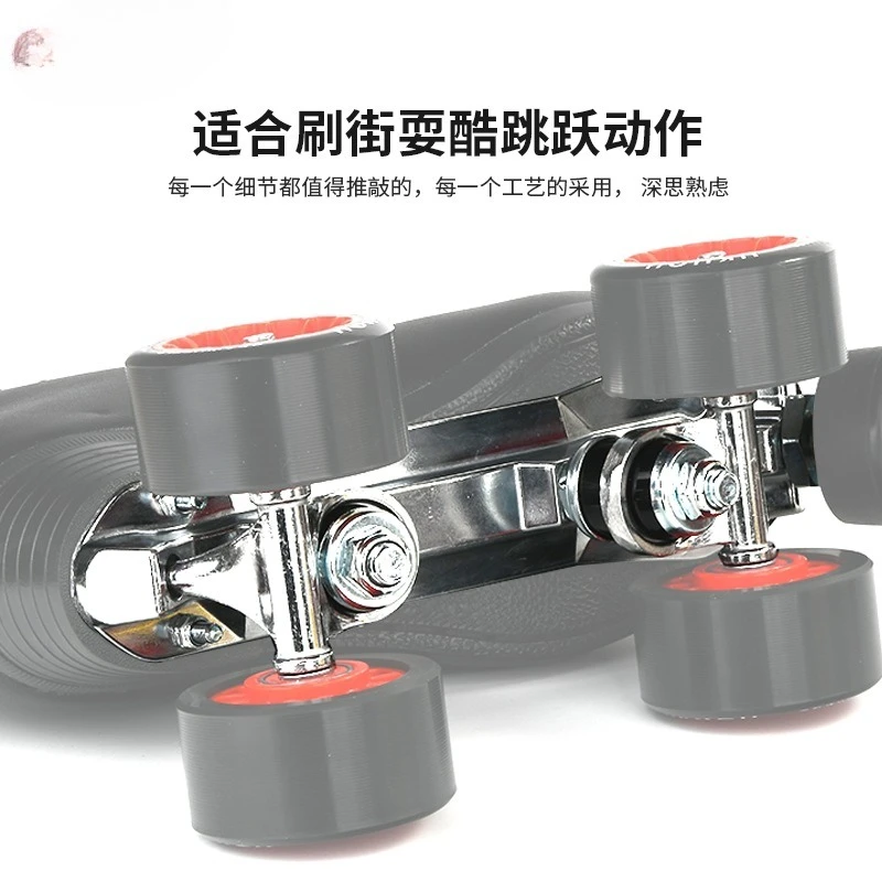 Adult Men's and Women's Accessories Roller Skates Double-row Aluminum Alloy Bracket Base Skates Tripod Bracket Four Wheels