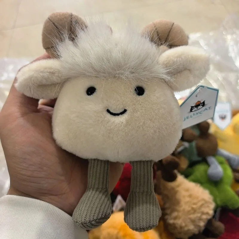 Plush Doll Series Cute Soft Rubber Key Chain Bag Pendant Plush Accessories Doll Car Pendant Holiday Gift. Plush Keychain
