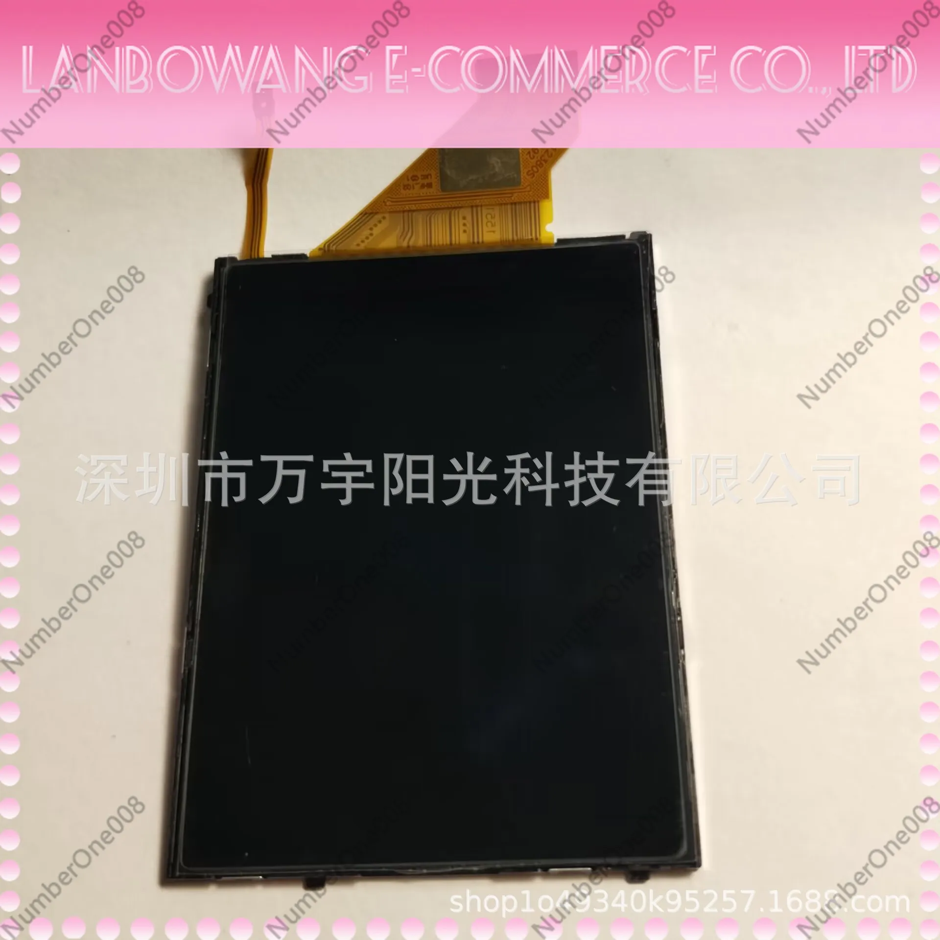 

New Backlit LCD Screen for Canon SX610 SX620 SX720 SX600 Camera Display Replacement Repair Part