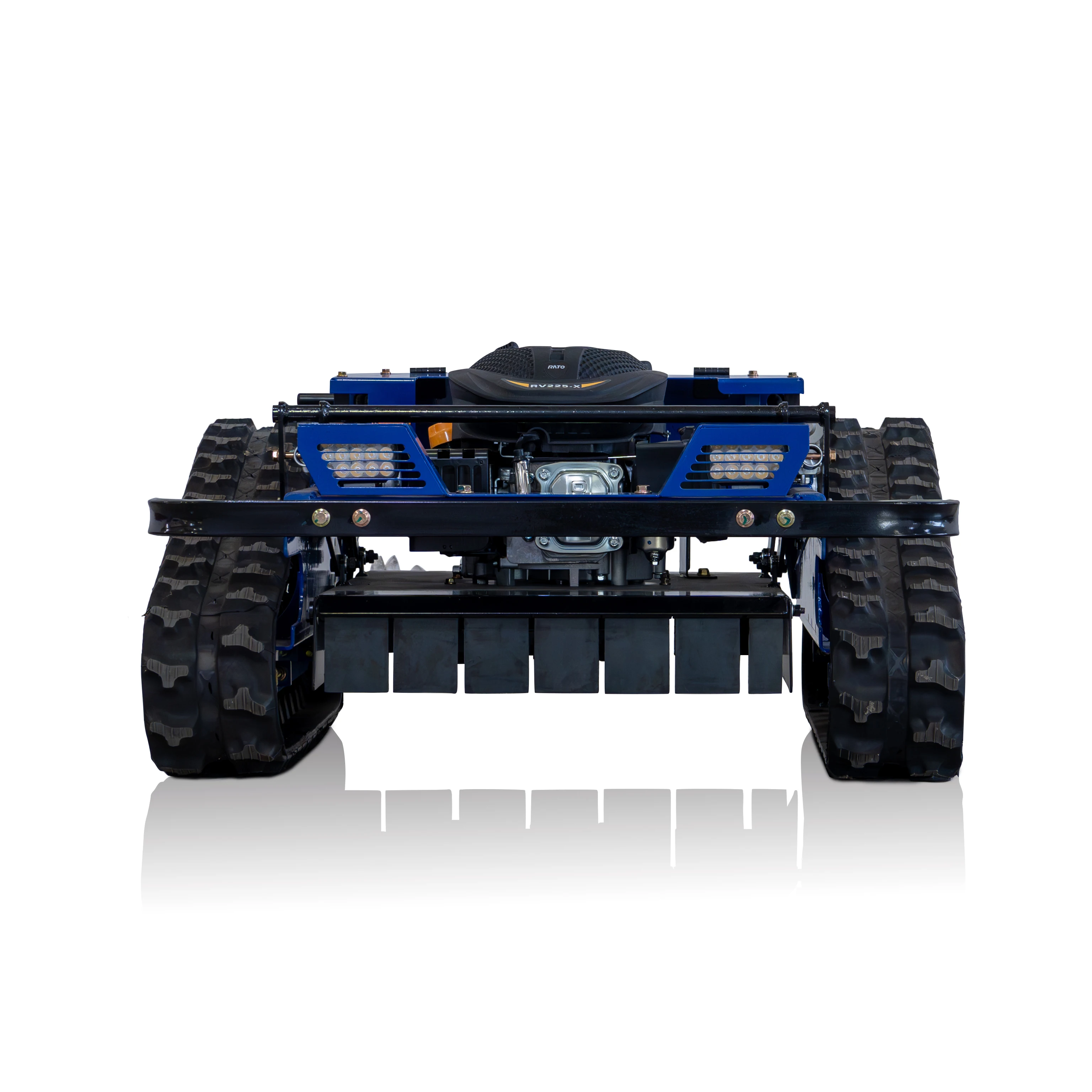 헤슬란 45 °   산악 과수원 경사지용 원격 조종 잔디깎이 로봇 잔디 절단기