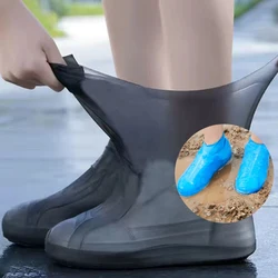 1 paio di copriscarpe impermeabili in Silicone stivali da pioggia in gomma resistenti alle labbra abbigliamento antipioggia copriscarpe accessori per la giornata di pioggia all'aperto