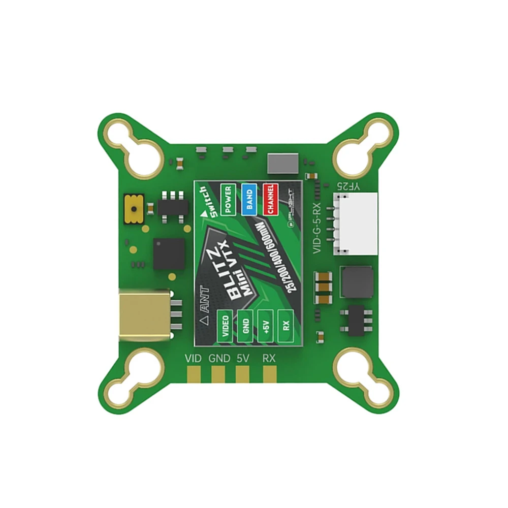 iFlight BLITZ Mini Force 5.8GHz 600mW Adjustable VTX with MMCX Connector for RC FPV Drone