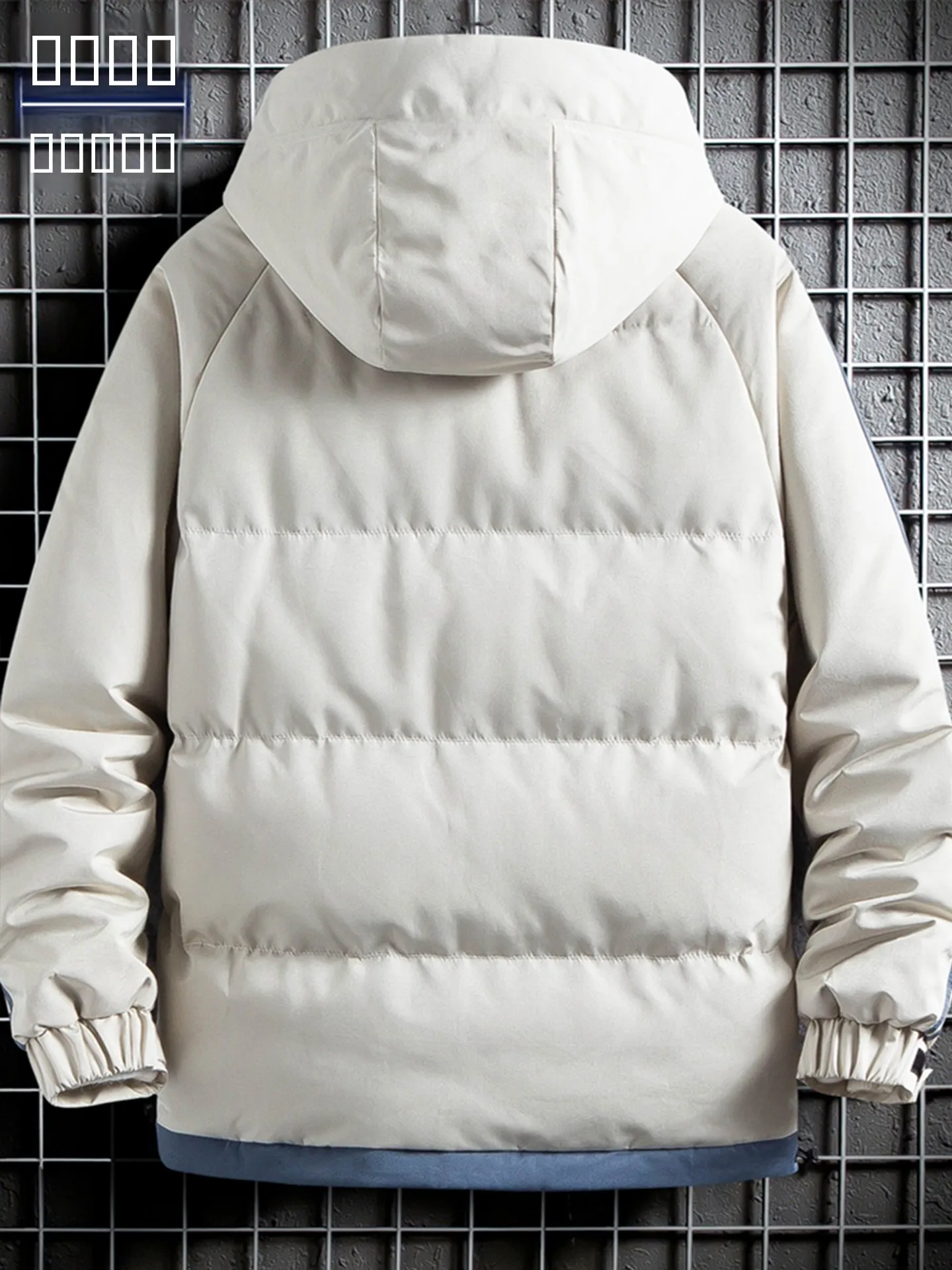 بول 2025 خريف شتاء جديد Sle الرجال ort Thiened مقنعين أسفل Jaet معطف القطن غير رسمي الشباب Faion الدافئة طويلة Sve